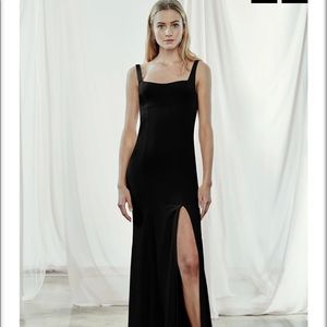 Amsale Kenna Bridesmaid in Maroon